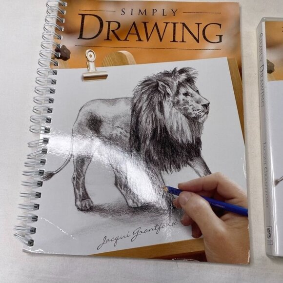 Learn to Draw Simply Drawing DVD Plus Instruction Book 2010 u - Picture 2 of 9
